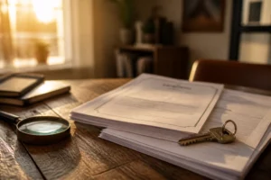 what makes buying a foreclosed property risky select two